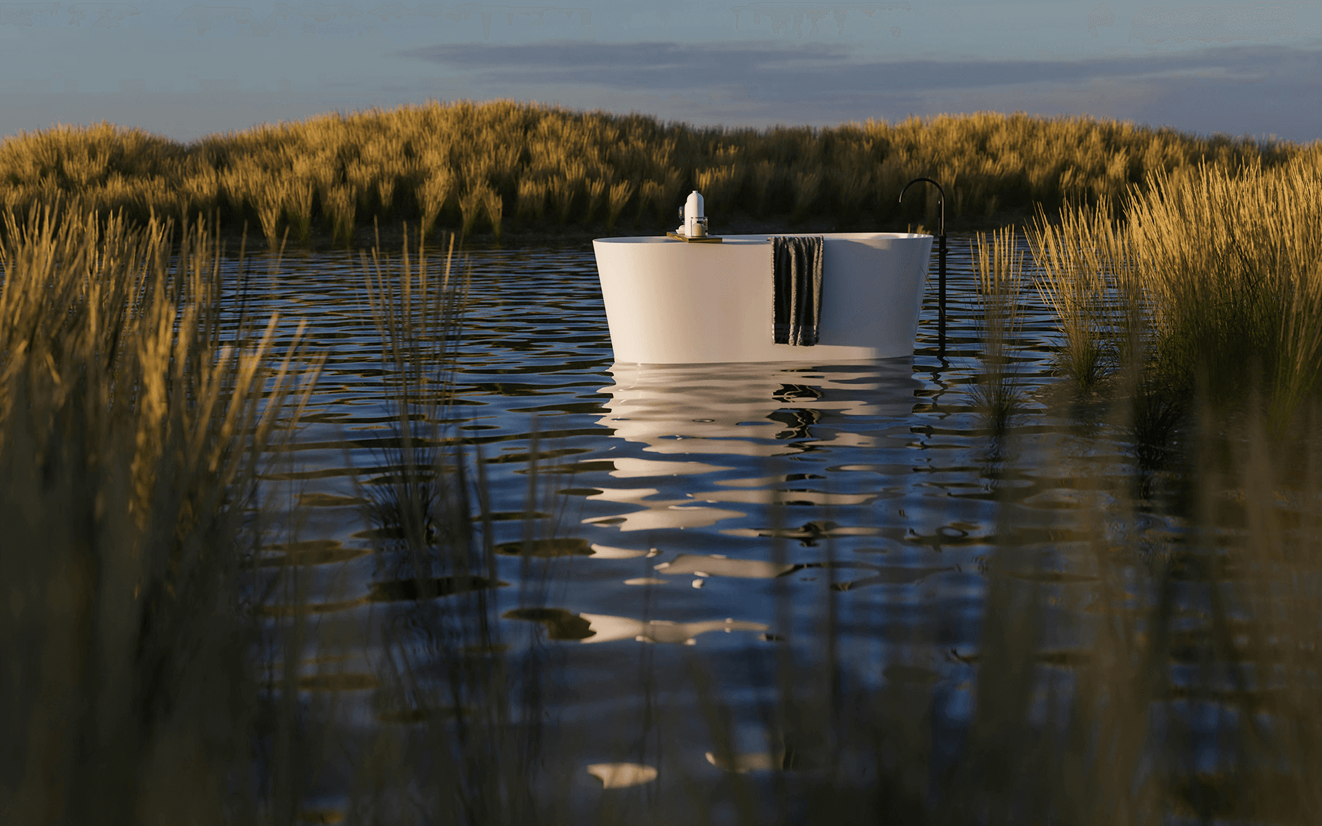 Natural Elegance: Designing an Inviting Outdoor Bathroom