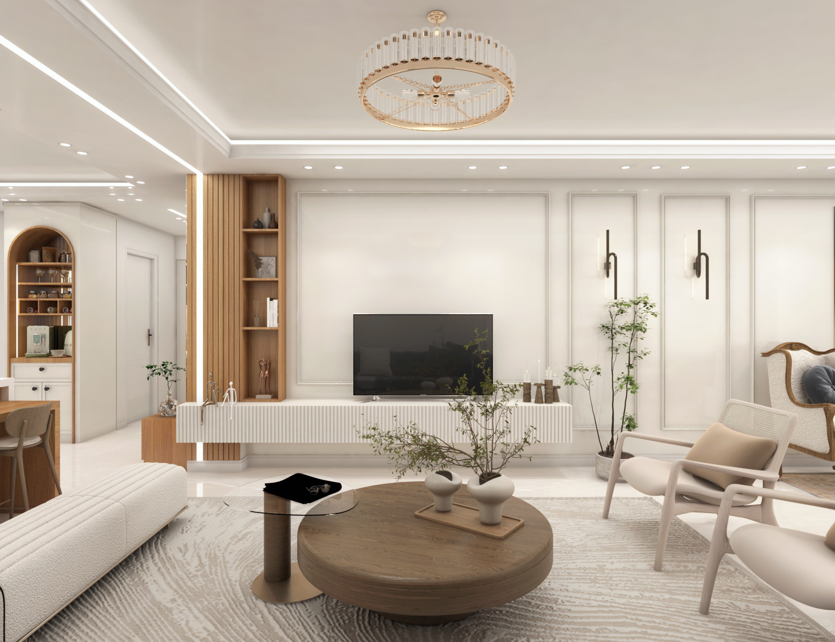 Neoclassic interior design